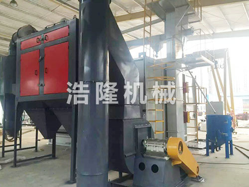 拋丸除塵系統實景圖